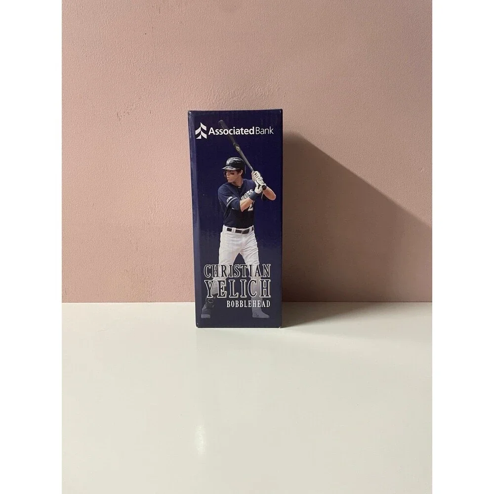 2019 Christian Yelich Bobblehead Associated Bank New